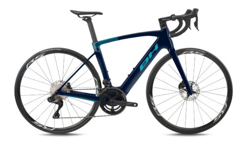 Ebike BH iRS1 CARBON 1.4 Silver blue cobalt dark blue