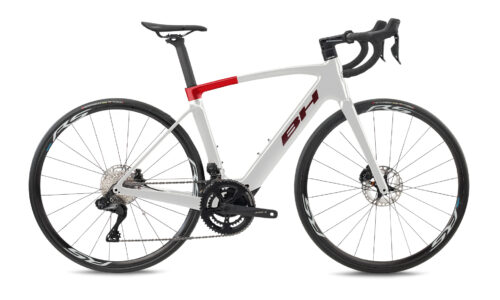 Ebike BH iRS1 CARBON 1.4 white dark red red