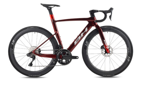 Bicicleta BH AEROLIGHT 7.0 dark red coral red