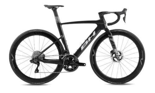 Bicicleta BH AEROLIGHT 8.0 black dark grey light grey