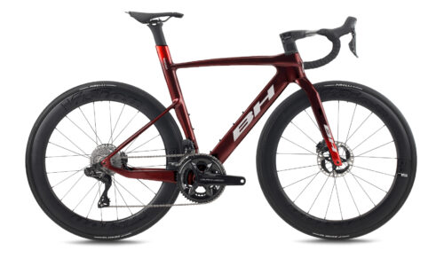 Bicicleta BH AEROLIGHT 8.0 dark red coral red