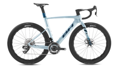 Bicicleta BH AEROLIGHT 9.0 Silver blue cobalt dark blue
