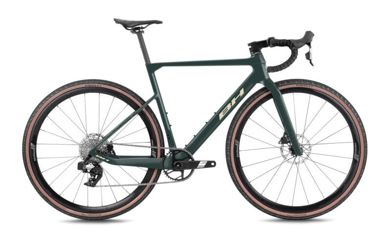 Bicicleta BH GRAVELX R 4.5 pine green crema crema