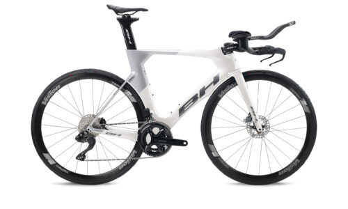Bicicleta BH AERO TT 4.0 white dark grey light grey