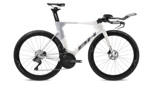 Bicicleta BH AERO TT 5.0 white dark grey light grey