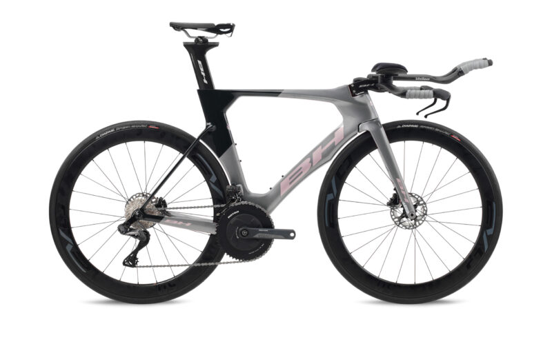 Bicicleta BH AERO TT 7.0 light grey white black