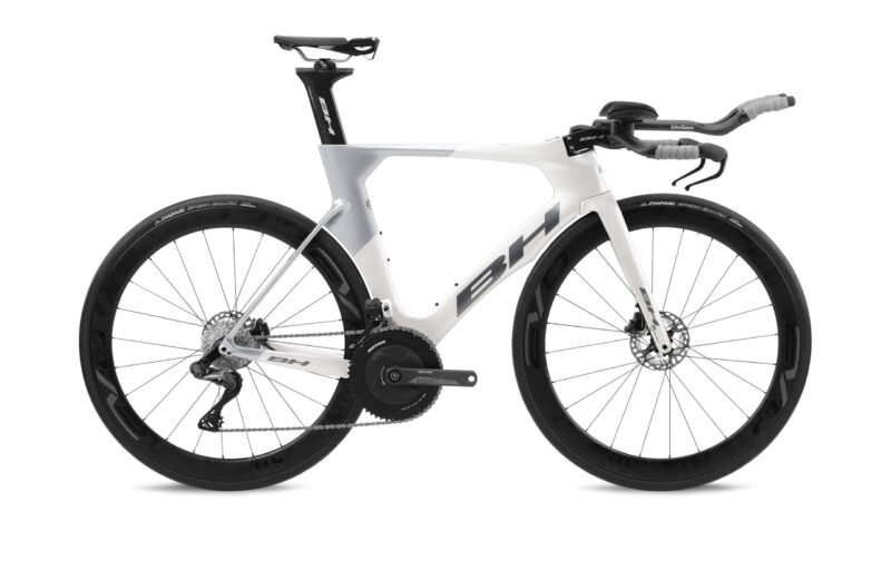 Bicicleta BH AERO TT 7.0 white dark grey light grey