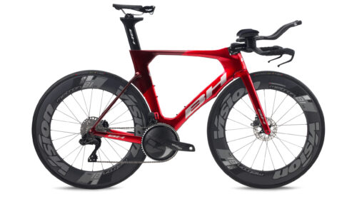 Bicicleta BH AERO TT 8.0 dark red coral coral