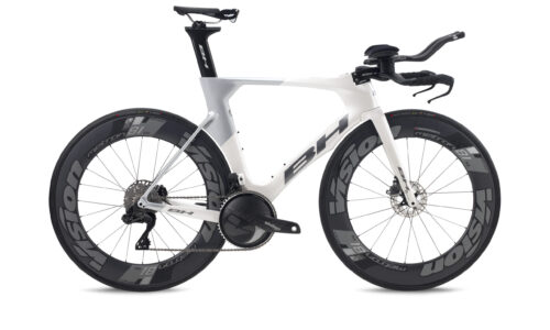 Bicicleta BH AERO TT 8.0 white dark grey light grey