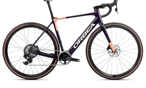 Orbea GAIN M21e 1X Morado - Naranja 2025