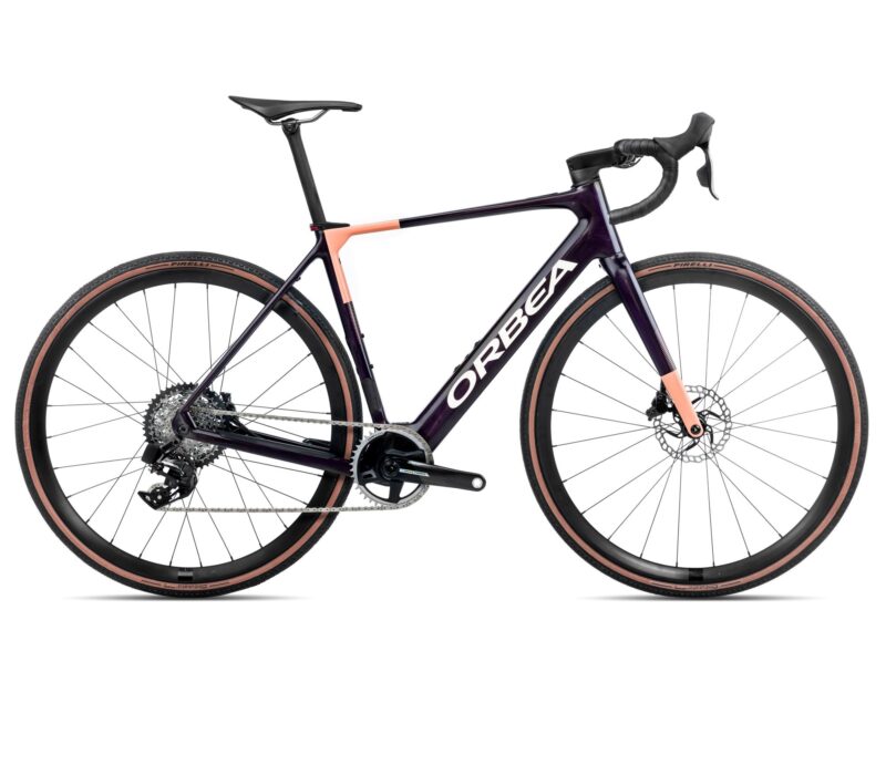 Orbea GAIN M21e 1X Morado - Naranja 2025