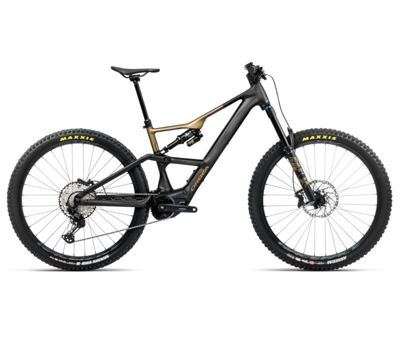 Orbea RISE LT H10 Negro - Verde 2025