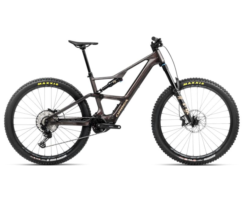 Orbea RISE LT M20 420W Carbono - Dorada 2025