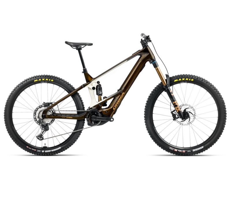 Orbea WILD M-TEAM Caramelo - Blanco 2025