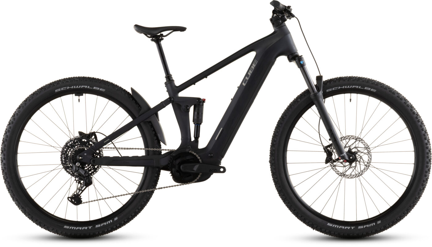 Cube Stereo Hybrid ONE22 Pro 600 Wh night´n´chrome – Bicicleta Eléctrica de montaña 2026