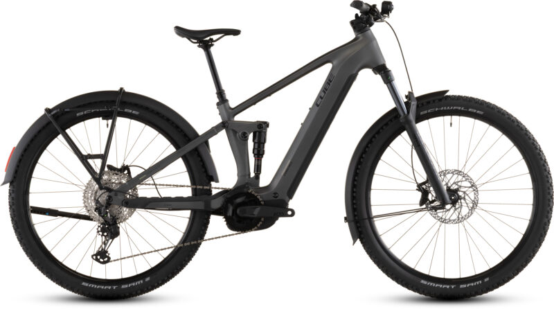 Cube Stereo Hybrid ONE22 Race 800 Wh FE slabgrey´n´chrome - Bicicleta Eléctrica de montaña 2026