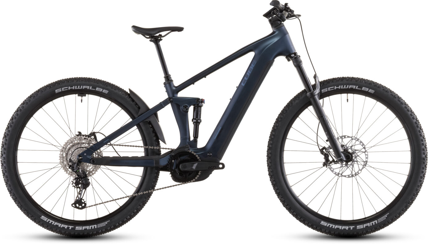 Cube Stereo Hybrid ONE22 SLX 800 Wh indigoblue´n´blue – Bicicleta Eléctrica de montaña 2026