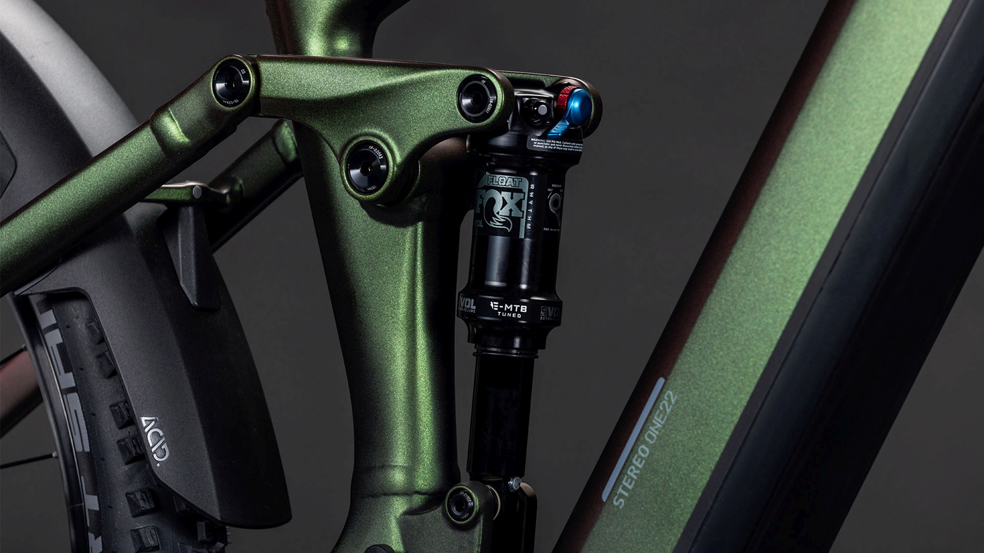 Cube Stereo Hybrid ONE22 SLX 800 Wh stellar´n´green – Bicicleta Eléctrica de montaña 2026 ebike.es Gran tienda de bicicletas eléctricas en España 11 Cube Stereo Hybrid ONE22 SLX 800 Wh stellar´n´green - Bicicleta Eléctrica de montaña 2026 - Imagen 7