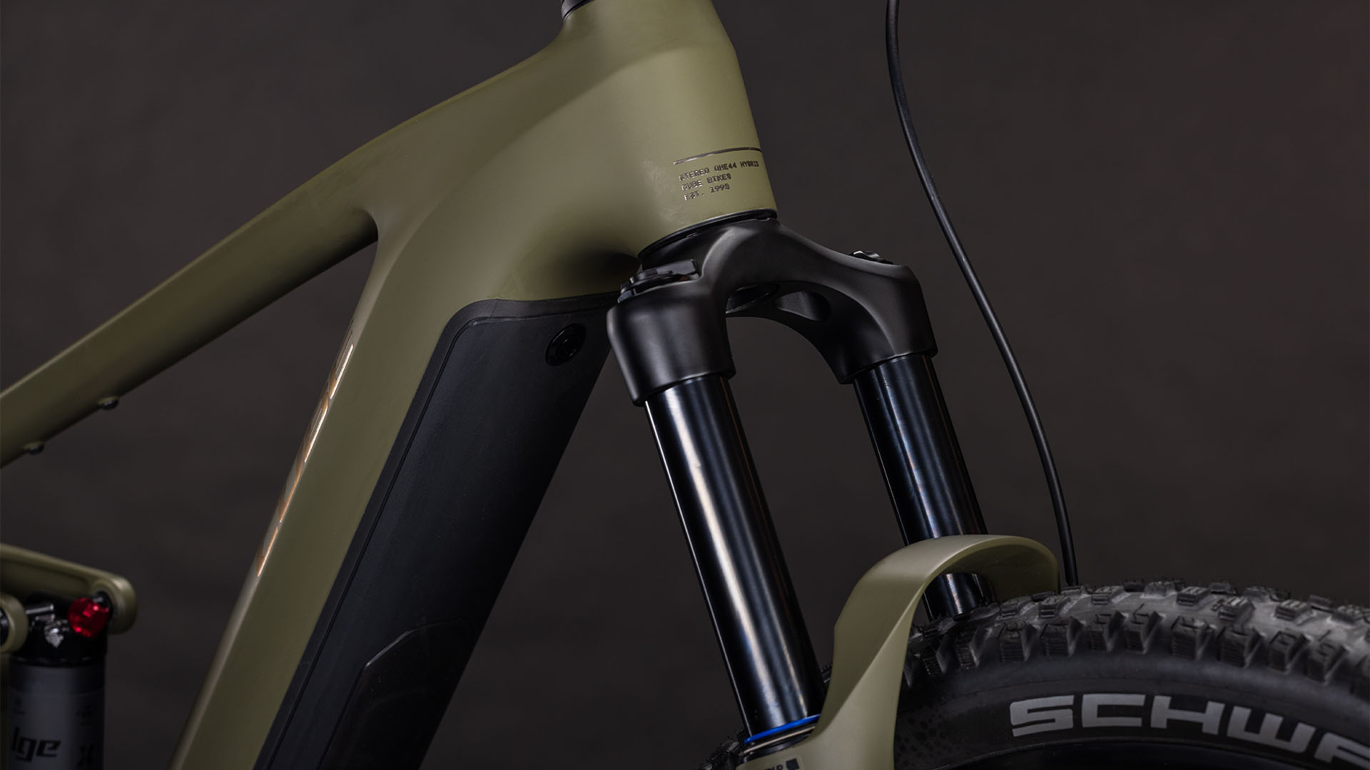 Cube Stereo Hybrid ONE44 Pro 800 Wh dustyolive´n´gold – Bicicleta Eléctrica de montaña 2026 ebike.es Gran tienda de bicicletas eléctricas en España 9 Cube Stereo Hybrid ONE44 Pro 800 Wh dustyolive´n´gold - Bicicleta Eléctrica de montaña 2026 - Imagen 5