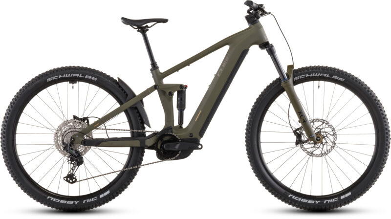 Cube Stereo Hybrid ONE44 Pro 800 Wh dustyolive´n´gold - Bicicleta Eléctrica de montaña 2026