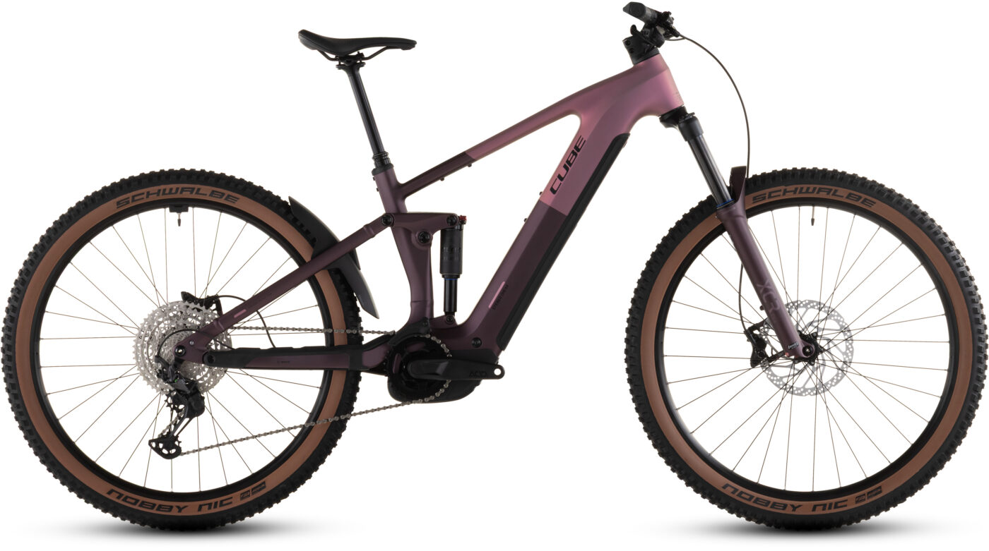 Cube Stereo Hybrid ONE44 Pro 800 Wh shiftblush´n´raisin – Bicicleta Eléctrica de montaña 2026