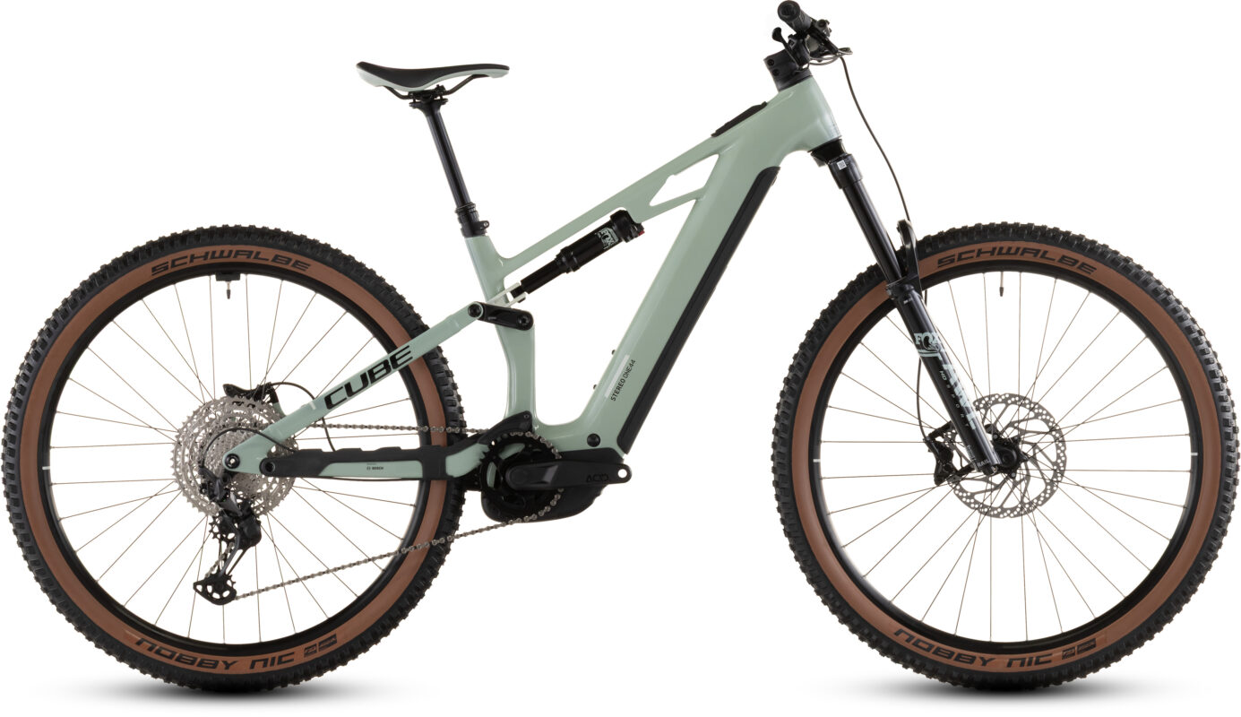 Cube Stereo Hybrid ONE44 HPC Race 800 Wh driedherbs´n´black – Bicicleta Eléctrica de montaña 2026