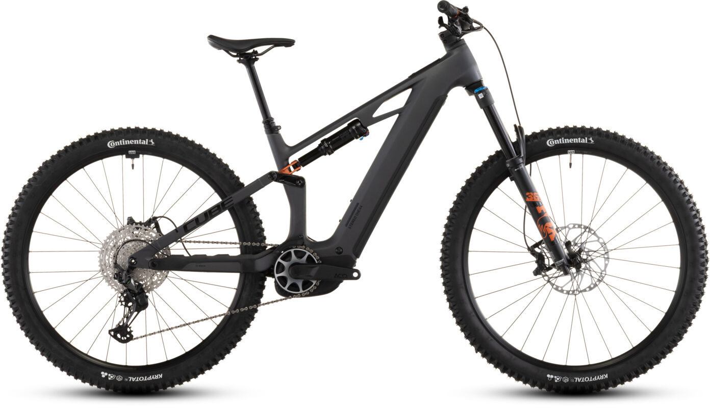Cube Stereo Hybrid ONE44 HPC SLX 800 Wh slabgrey´n´orange – Bicicleta Eléctrica de montaña 2026