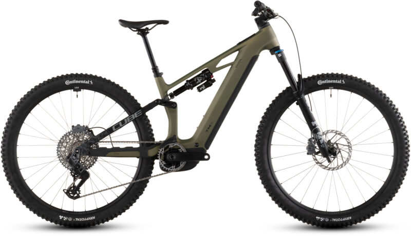 Cube Stereo Hybrid ONE44 HPC TM 800 Wh reedgreen´n´matrix - Bicicleta Eléctrica de montaña 2026