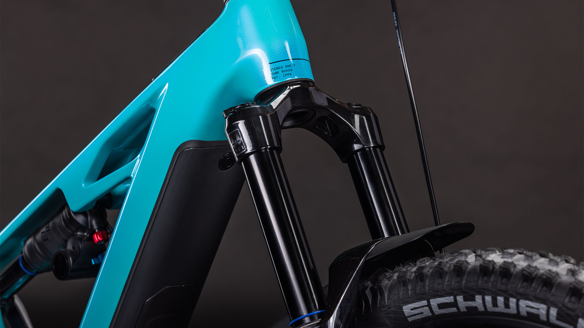 Cube Stereo Hybrid ONE77 HPC Race 800 Wh swimmingpool´n´black – Bicicleta Eléctrica de montaña 2026 ebike.es Gran tienda de bicicletas eléctricas en España 10 Cube Stereo Hybrid ONE77 HPC Race 800 Wh swimmingpool´n´black - Bicicleta Eléctrica de montaña 2026 - Imagen 6