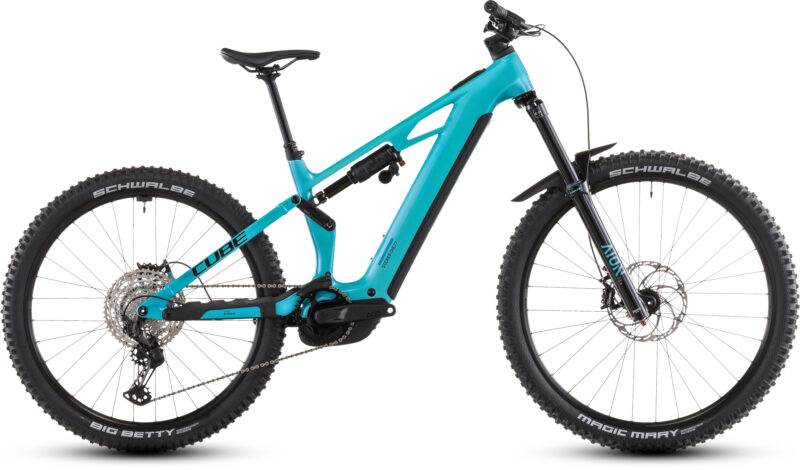 Cube Stereo Hybrid ONE77 HPC Race 800 Wh swimmingpool´n´black - Bicicleta Eléctrica de montaña 2026