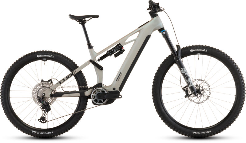 Cube Stereo Hybrid ONE77 HPC SLX 800 Wh glintsand´n´black - Bicicleta Eléctrica de montaña 2026