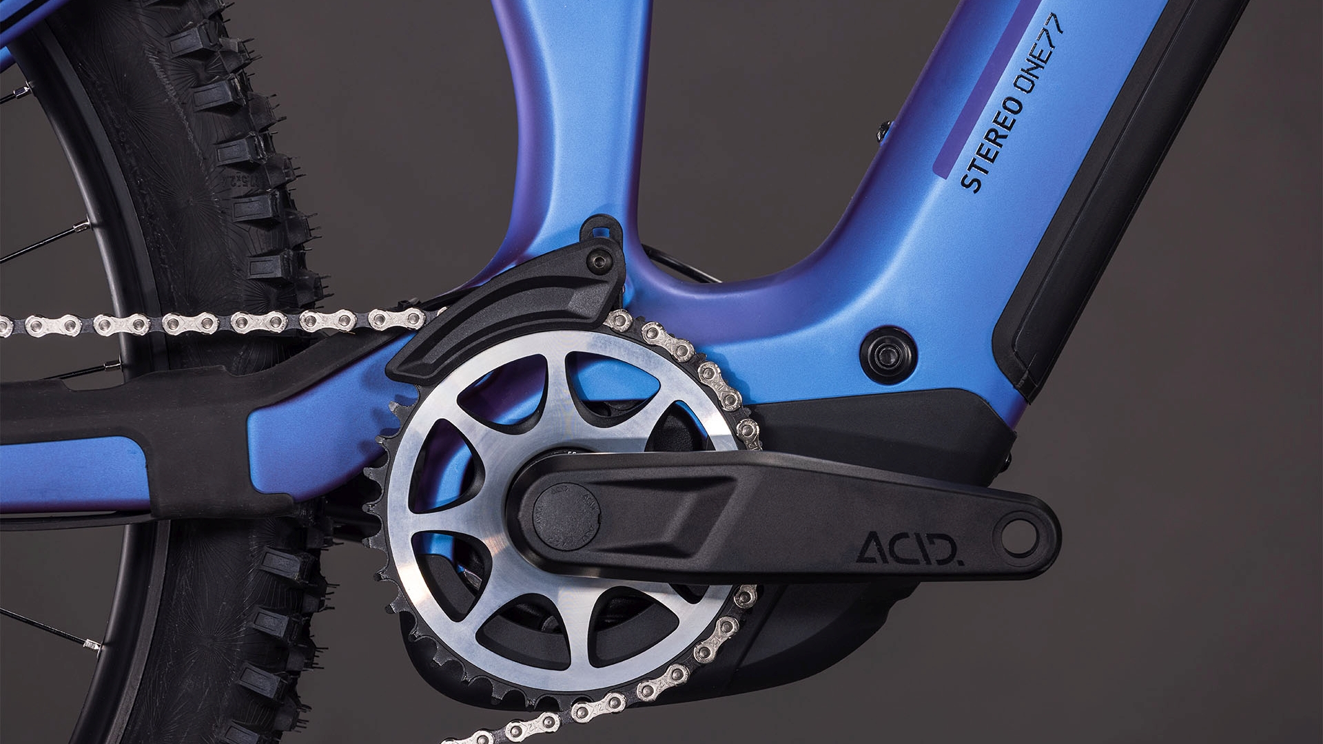 Cube Stereo Hybrid ONE77 HPC SLX 800 Wh blueiris´n´black – Bicicleta Eléctrica de montaña 2026 ebike.es Gran tienda de bicicletas eléctricas en España 9 Cube Stereo Hybrid ONE77 HPC SLX 800 Wh blueiris´n´black - Bicicleta Eléctrica de montaña 2026 - Imagen 5