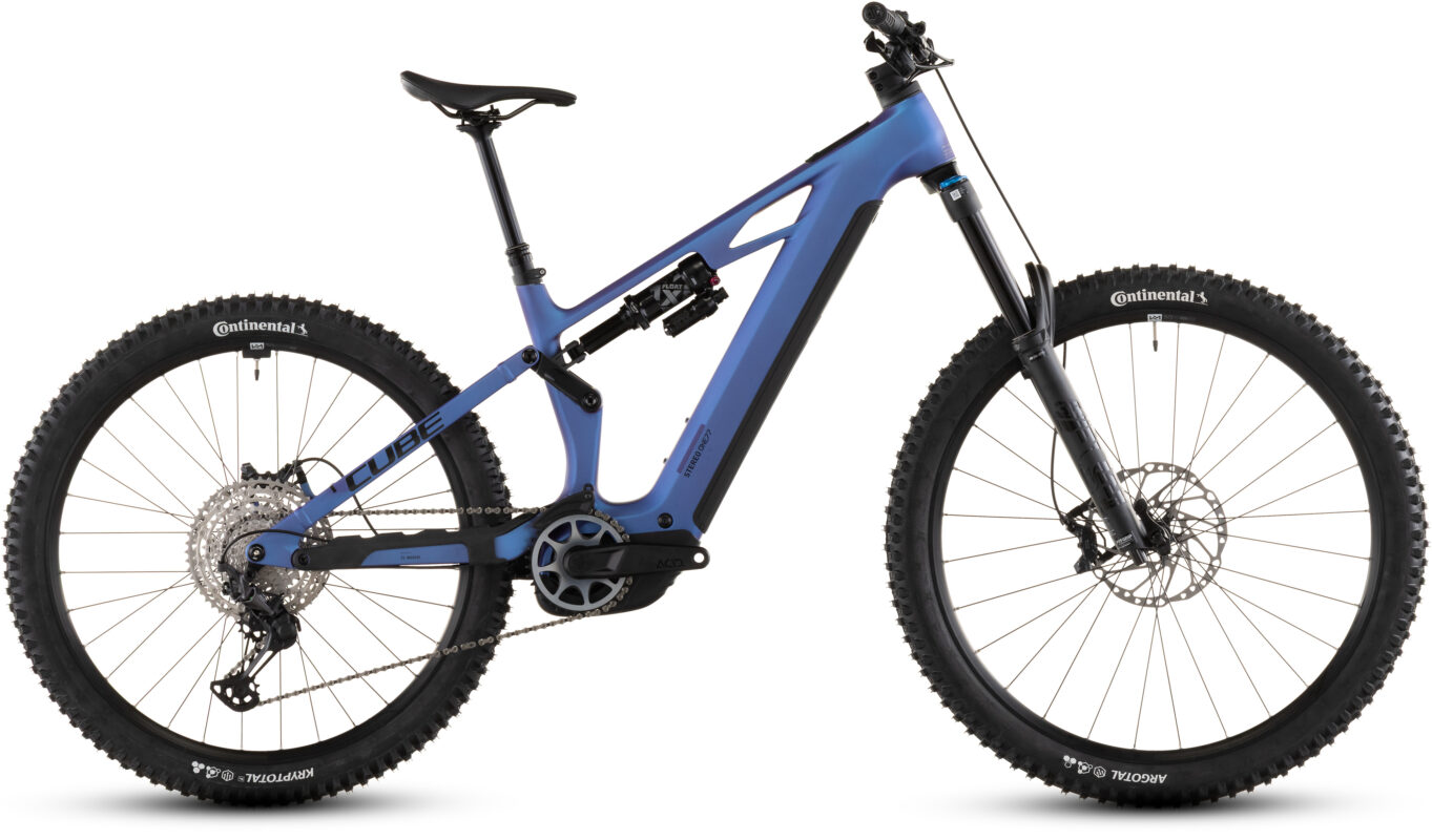 Cube Stereo Hybrid ONE77 HPC SLX 800 Wh blueiris´n´black – Bicicleta Eléctrica de montaña 2026