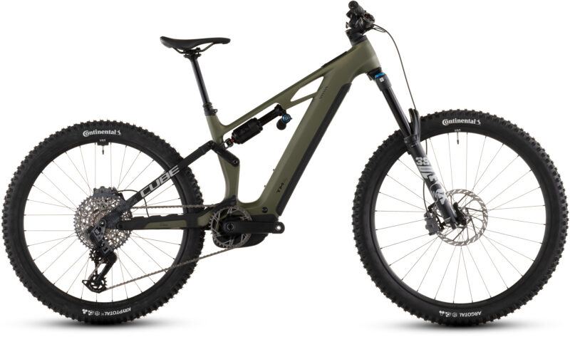 Cube Stereo Hybrid ONE77 HPC TM 800 Wh reedgreen´n´matrix - Bicicleta Eléctrica de montaña 2026