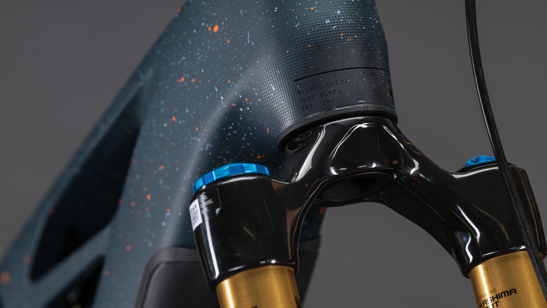 Cube Stereo Hybrid ONE77 HPC SLT 800 Wh galaxy´n´orange – Bicicleta Eléctrica de montaña 2026 ebike.es Gran tienda de bicicletas eléctricas en España 7 Cube Stereo Hybrid ONE77 HPC SLT 800 Wh galaxy´n´orange - Bicicleta Eléctrica de montaña 2026 - Imagen 3