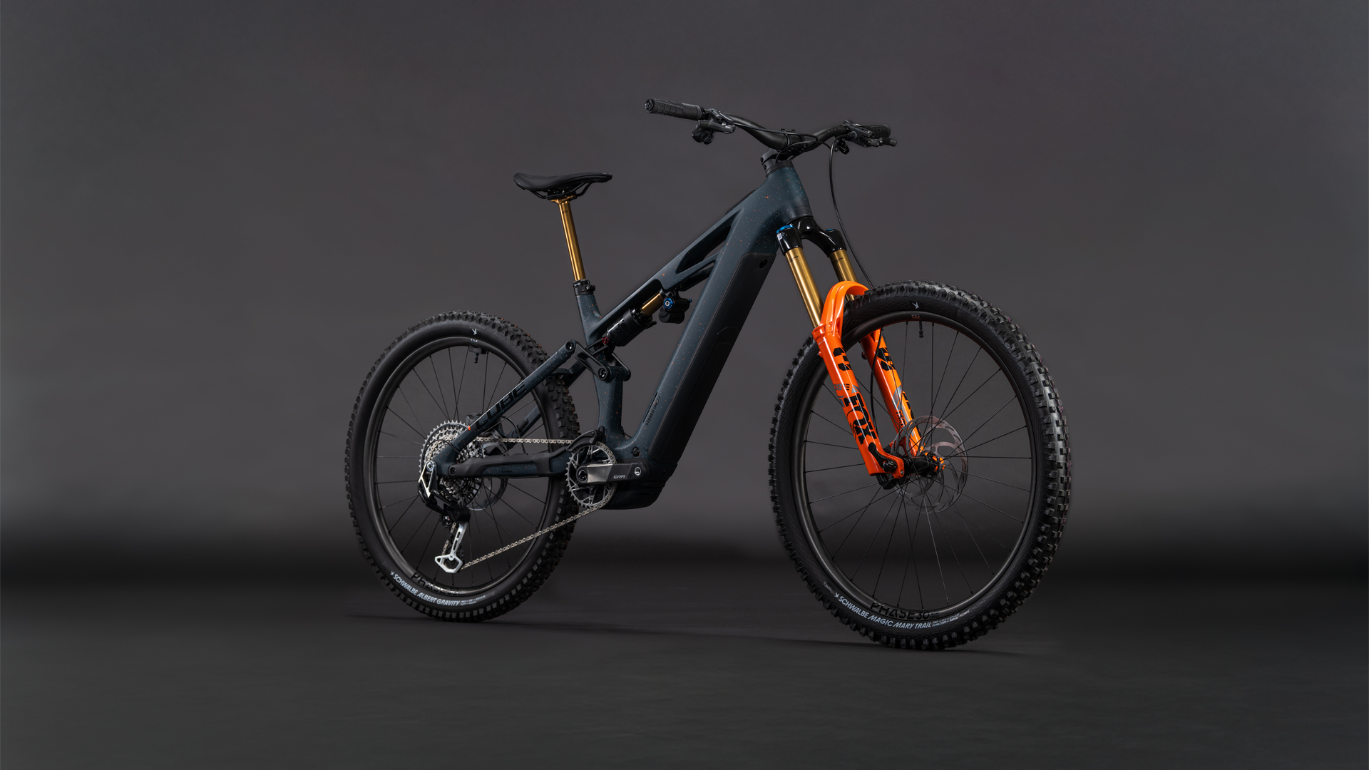 Cube Stereo Hybrid ONE77 HPC SLT 800 Wh galaxy´n´orange – Bicicleta Eléctrica de montaña 2026 ebike.es Gran tienda de bicicletas eléctricas en España 6 Cube Stereo Hybrid ONE77 HPC SLT 800 Wh galaxy´n´orange - Bicicleta Eléctrica de montaña 2026 - Imagen 2