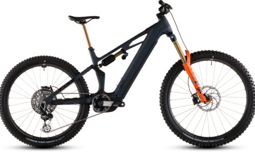Cube Stereo Hybrid ONE77 HPC SLT 800 Wh galaxy´n´orange - Bicicleta Eléctrica de montaña 2026