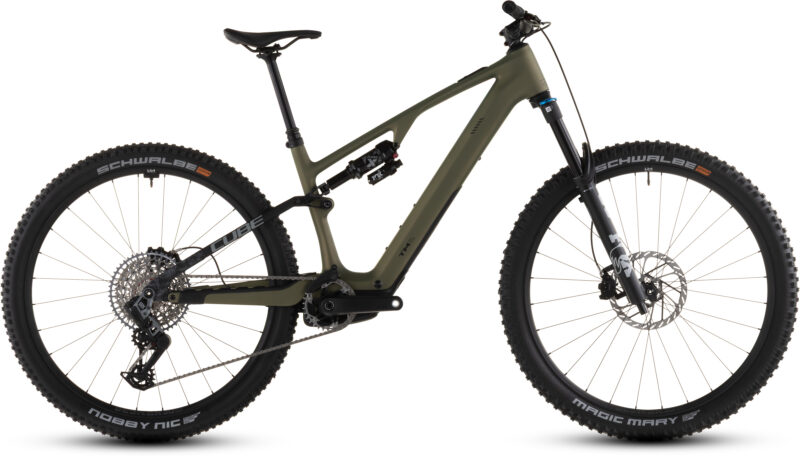 Cube AMS Hybrid ONE44 C:68X TM 400X reedgreen´n´matrix - Bicicleta Eléctrica de montaña 2026