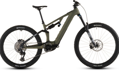 Cube AMS Hybrid ONE77 C:62 TM 600 WhX reedgreen´n´matrix - Bicicleta Eléctrica de montaña 2026