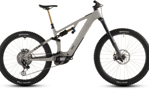 Cube AMS Hybrid ONE77 C:62 SUPER TM 600 WhX reedbeigegrit´n´orange - Bicicleta Eléctrica de montaña 2026