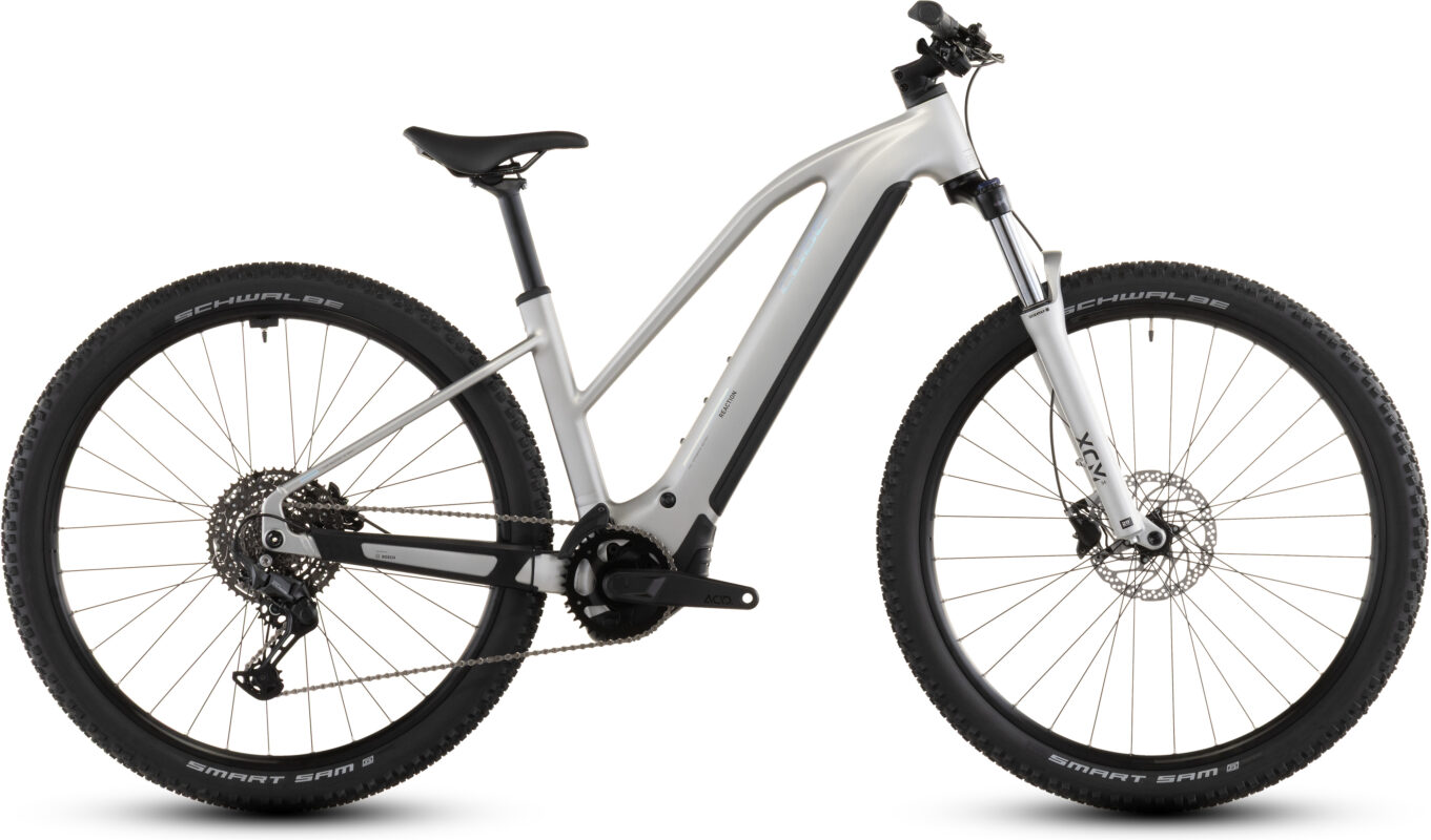 Cube Reaction Hybrid ONE 600 Wh sleekgrey´n´prism – Bicicleta Eléctrica de montaña 2026 Cuadro semiabierto