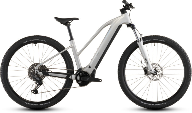 Cube Reaction Hybrid ONE 600 Wh sleekgrey´n´prism - Bicicleta Eléctrica de montaña 2026 Cuadro semiabierto