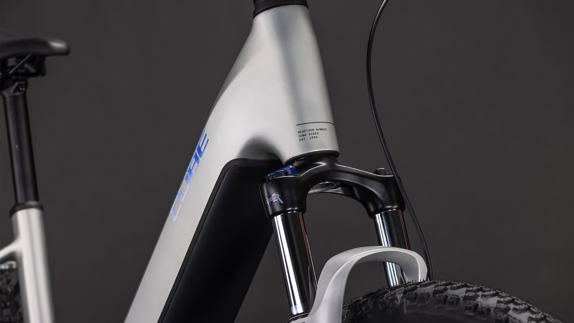 Cube Reaction Hybrid ONE 600 Wh sleekgrey´n´prism – Bicicleta Eléctrica de montaña 2026 Cuadro abierto ebike.es Gran tienda de bicicletas eléctricas en España 9 Cube Reaction Hybrid ONE 600 Wh sleekgrey´n´prism - Bicicleta Eléctrica de montaña 2026 Cuadro abierto - Imagen 7