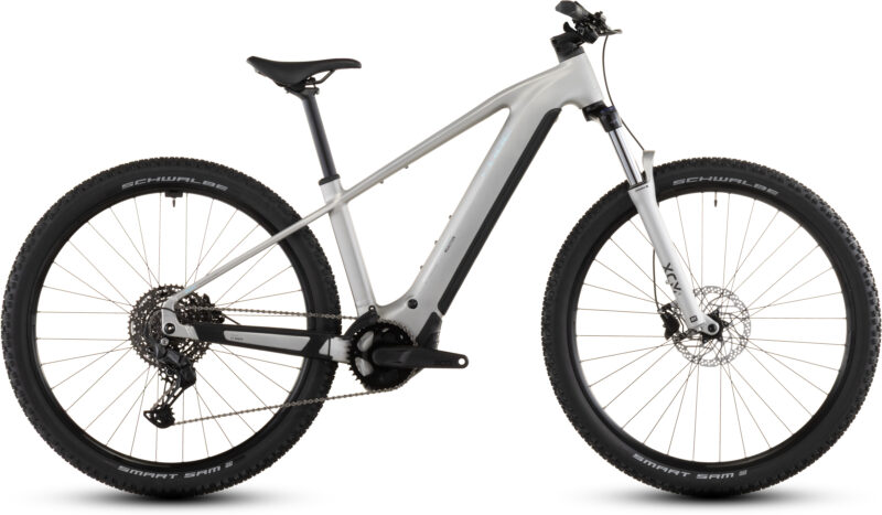 Cube Reaction Hybrid ONE 800 Wh sleekgrey´n´prism - Bicicleta Eléctrica de montaña 2026 Barra alta