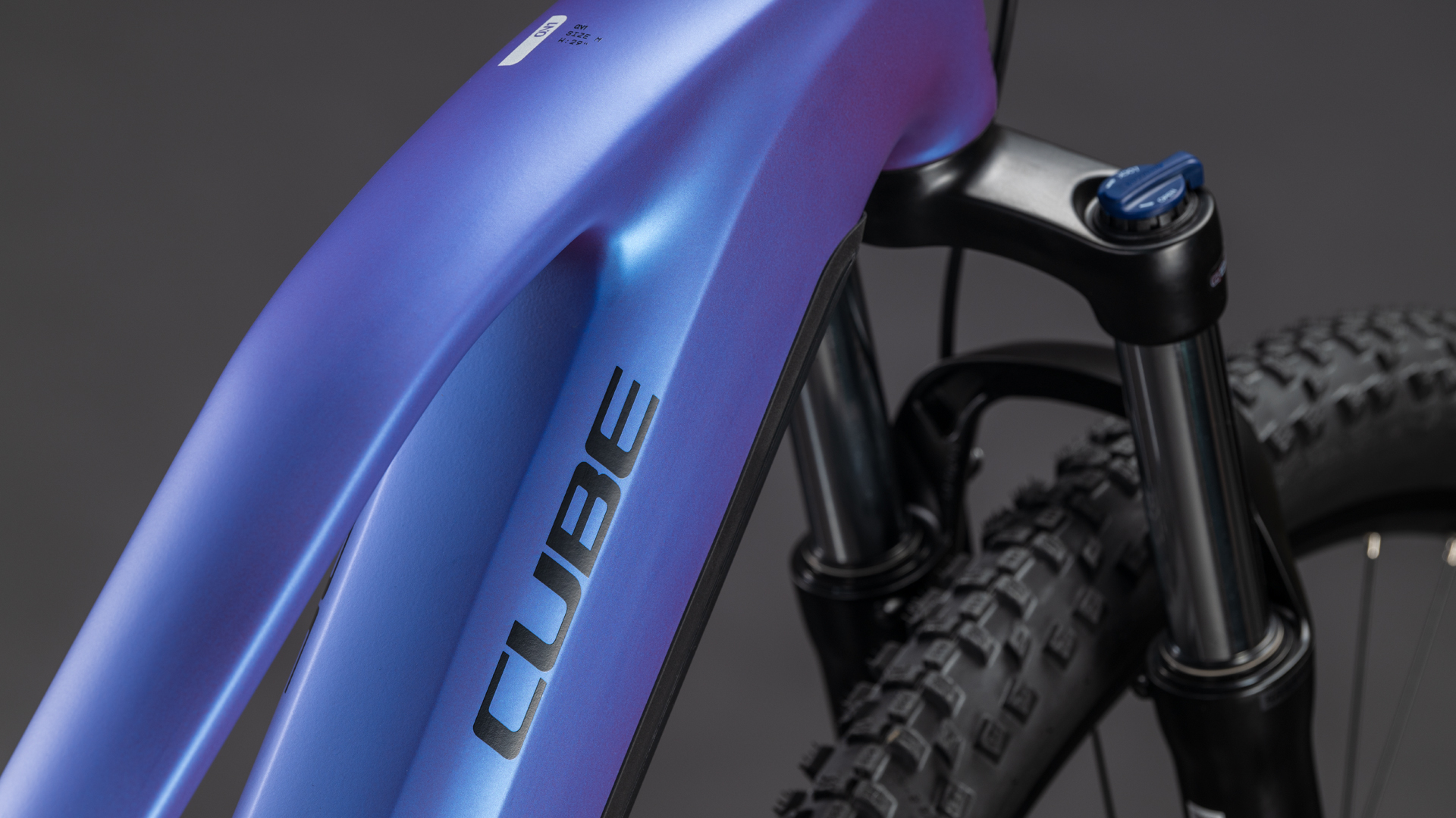 Cube Reaction Hybrid ONE 600 Wh blueiris´n´reflect – Bicicleta Eléctrica de montaña 2026 Cuadro semiabierto ebike.es Gran tienda de bicicletas eléctricas en España 6 Cube Reaction Hybrid ONE 600 Wh blueiris´n´reflect - Bicicleta Eléctrica de montaña 2026 Cuadro semiabierto - Imagen 4