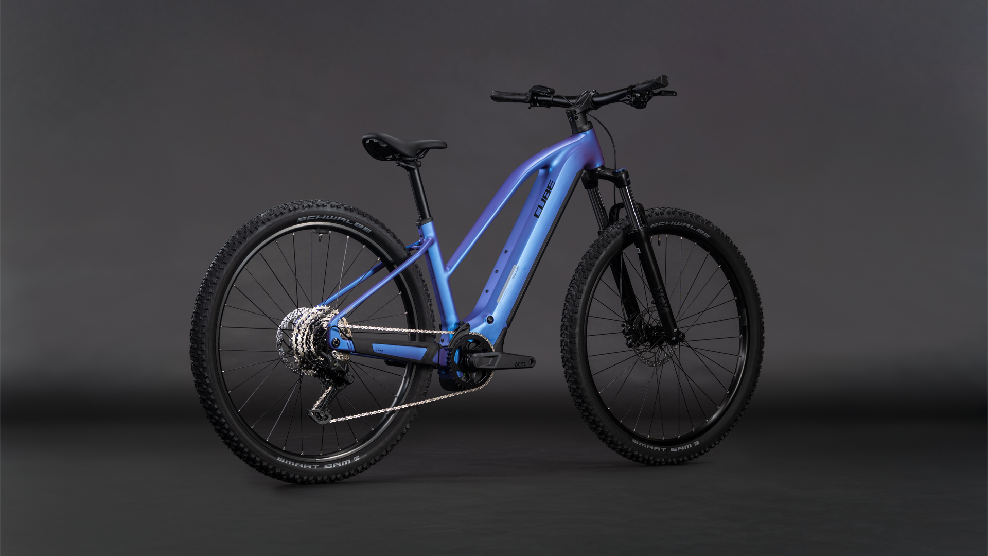 Cube Reaction Hybrid ONE 600 Wh blueiris´n´reflect – Bicicleta Eléctrica de montaña 2026 Cuadro semiabierto ebike.es Gran tienda de bicicletas eléctricas en España 4 Cube Reaction Hybrid ONE 600 Wh blueiris´n´reflect - Bicicleta Eléctrica de montaña 2026 Cuadro semiabierto - Imagen 2