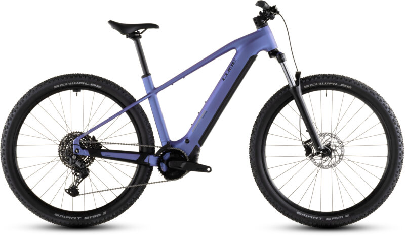 Cube Reaction Hybrid ONE 800 Wh blueiris´n´reflect - Bicicleta Eléctrica de montaña 2026 Barra alta