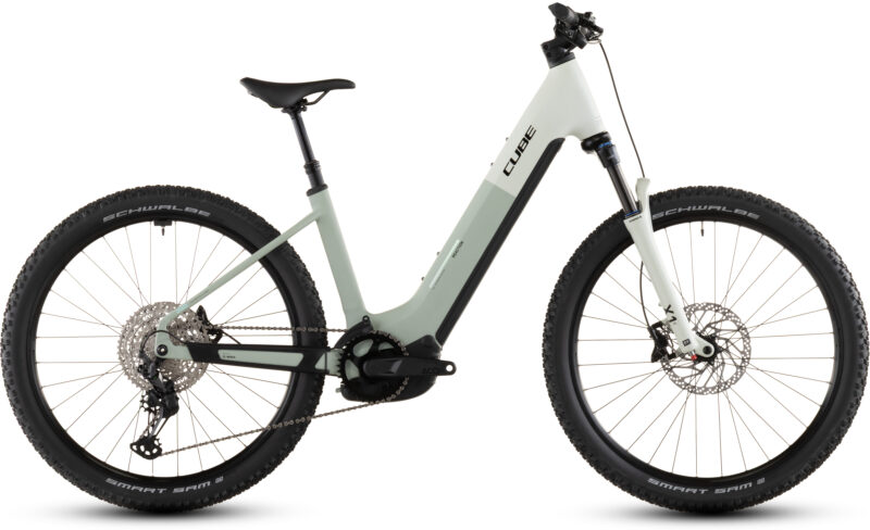 Cube Reaction Hybrid Pro 800 Wh desertstone´n´driedherbs - Bicicleta Eléctrica de montaña 2026 Cuadro abierto