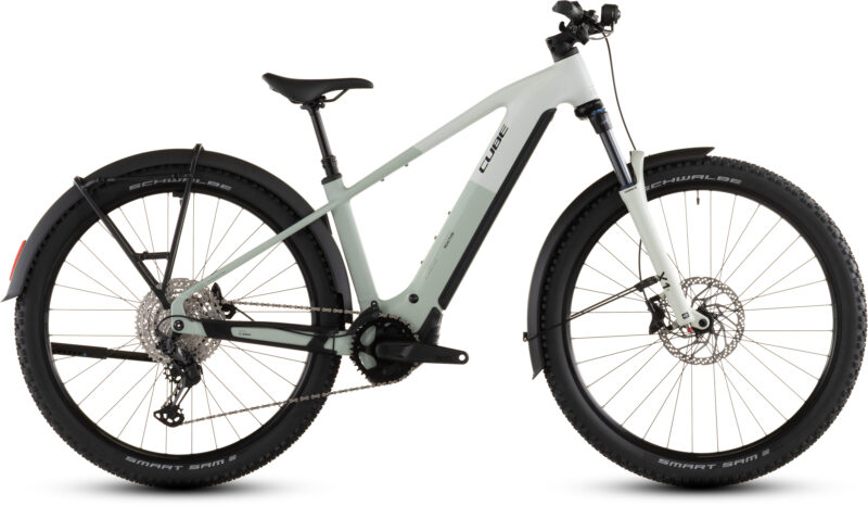 Cube Reaction Hybrid Pro 800 Wh FE desertstone´n´driedherbs - Bicicleta Eléctrica de montaña 2026 Barra alta
