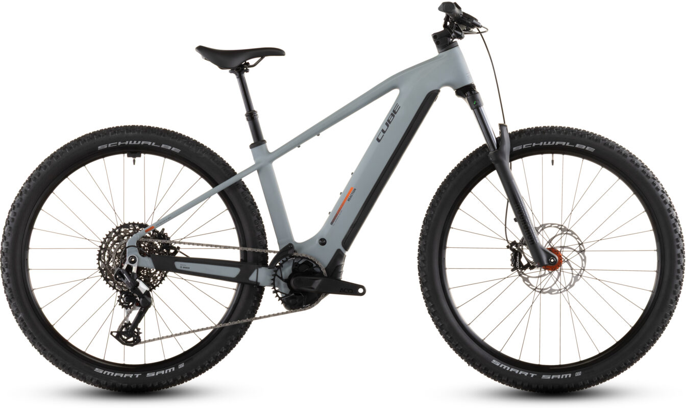 Cube Reaction Hybrid Race 800 Wh vulcan´n´orange – Bicicleta Eléctrica de montaña 2026 Barra alta